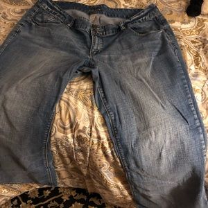 Maurice’s plus size bell bottom jeans